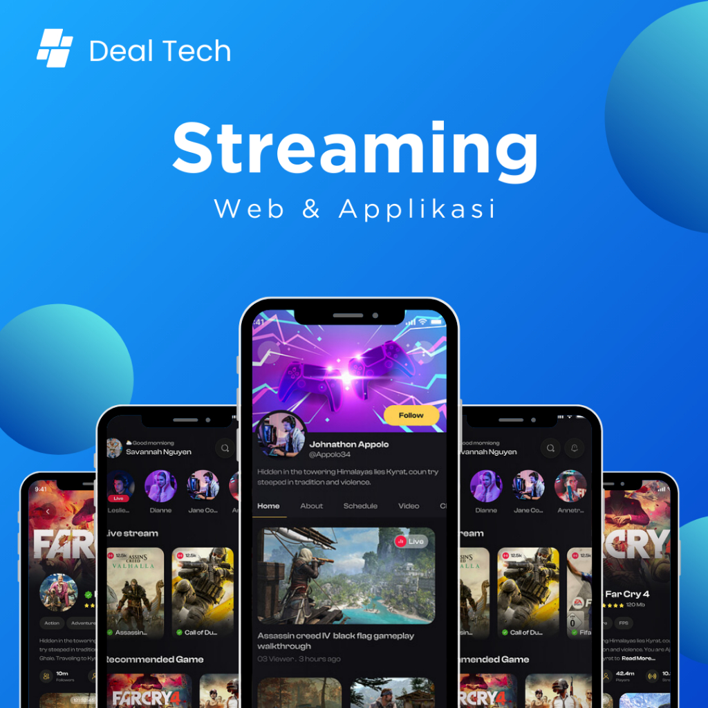Jasa Pembuatan Website Streaming