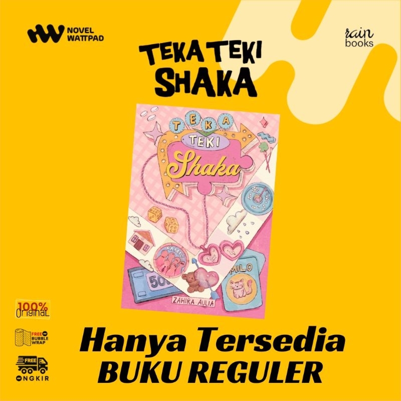 Jual READY STOCK Novel Teka Teki Shaka - Zahira Aulia Rainbooks ...