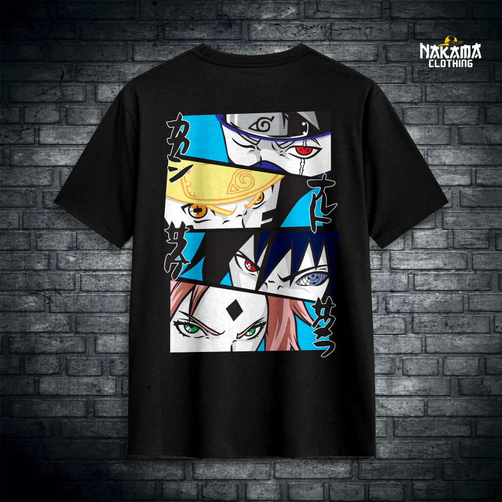 Jual NAKAMA CLOTHING | KAOS ANIME | TEAM 7 | NARUTO SERIES | Shopee ...