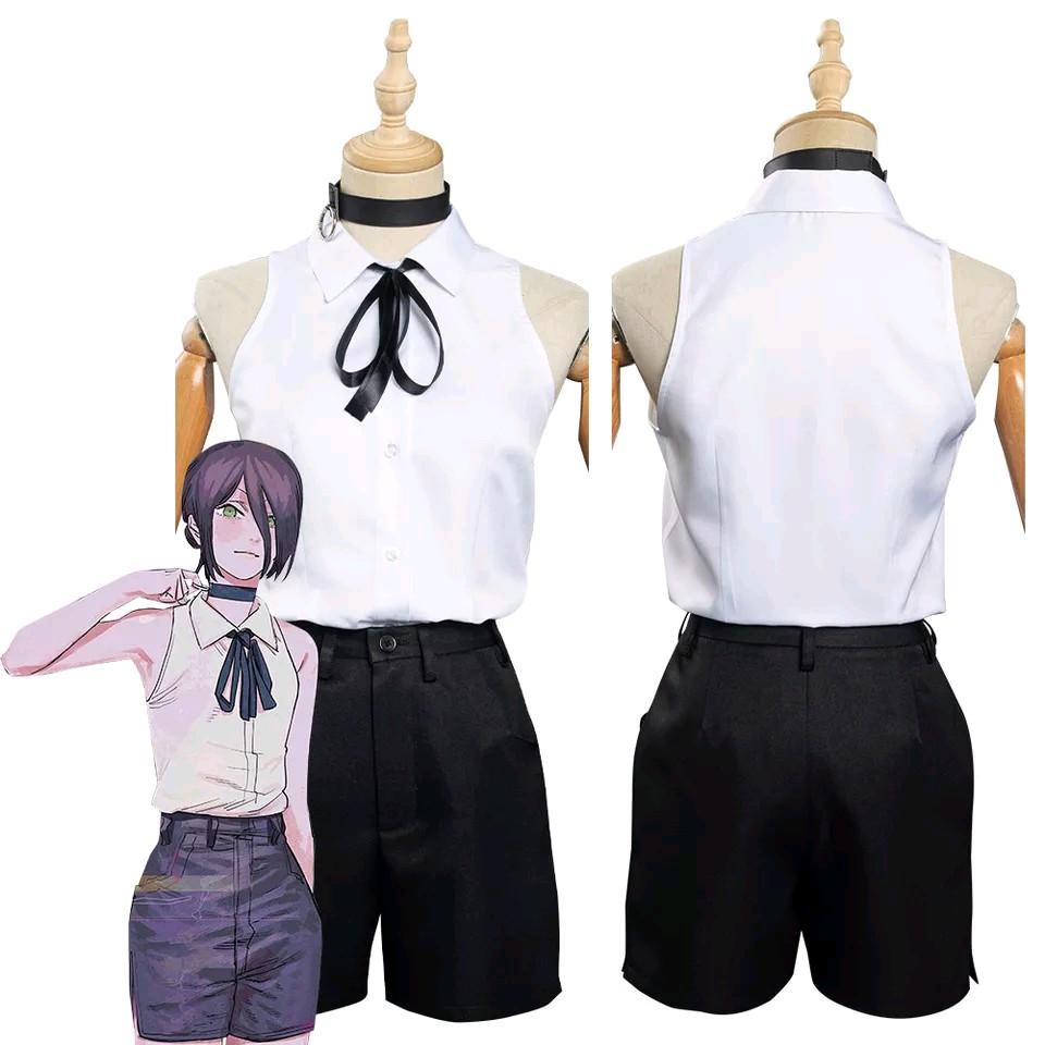 Jual KOSTUM CAINSAW MAN COSPLAY WAKIMA COSPLAY ANIME JEPANG WANITA ...