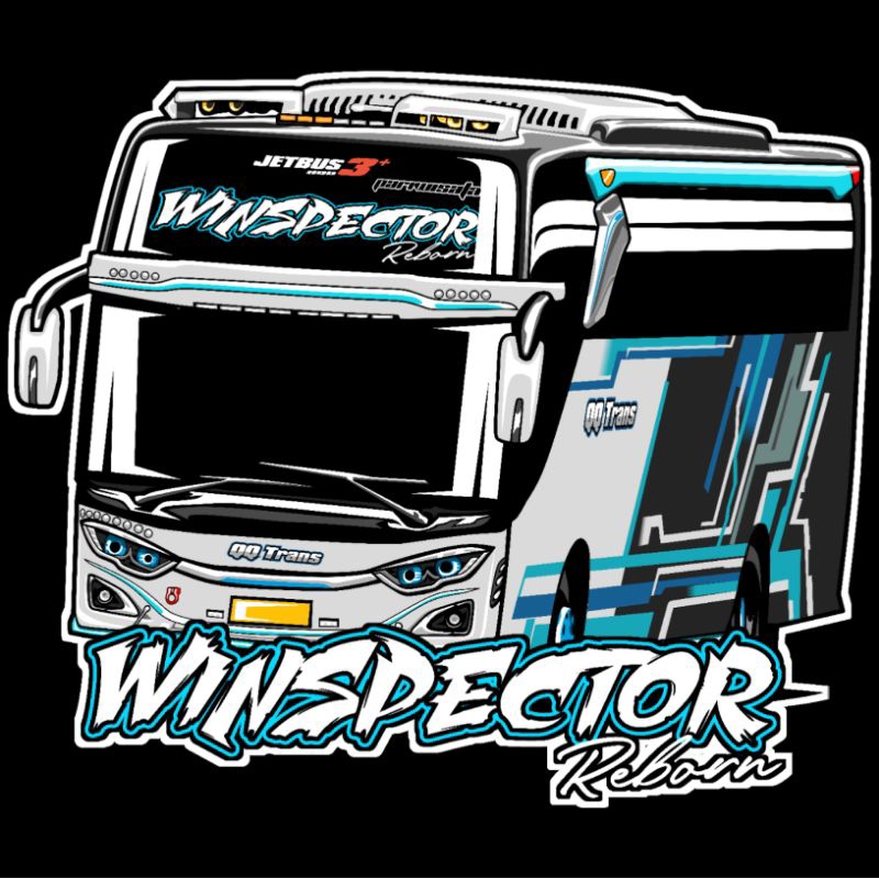 Jual Sticker Bus Winspector Qq Trans Hologram Shopee Indonesia