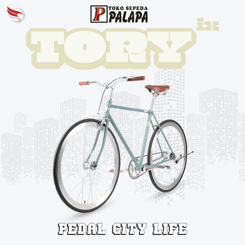Jual SEPEDA FIXIE 700C Element TORY FX 1 Speed Fixed Gear | Shopee ...