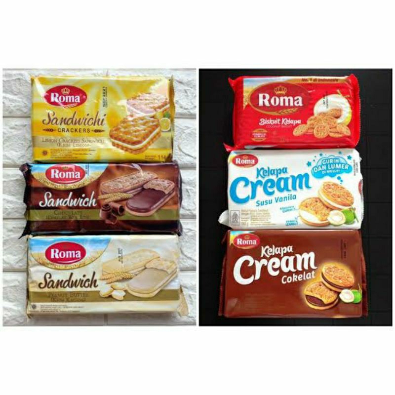 Jual roma cream Sandwich | Shopee Indonesia