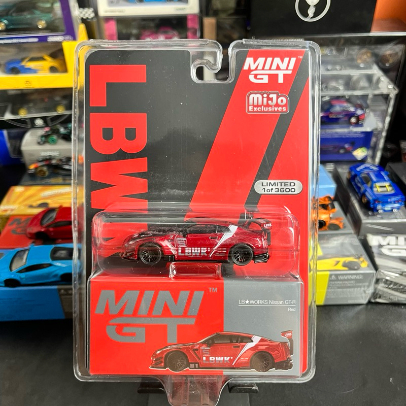 Jual MINI GT Mijo Exclusive LB*WORKS Nissan GT-R Red R35 LBWK Liberty ...