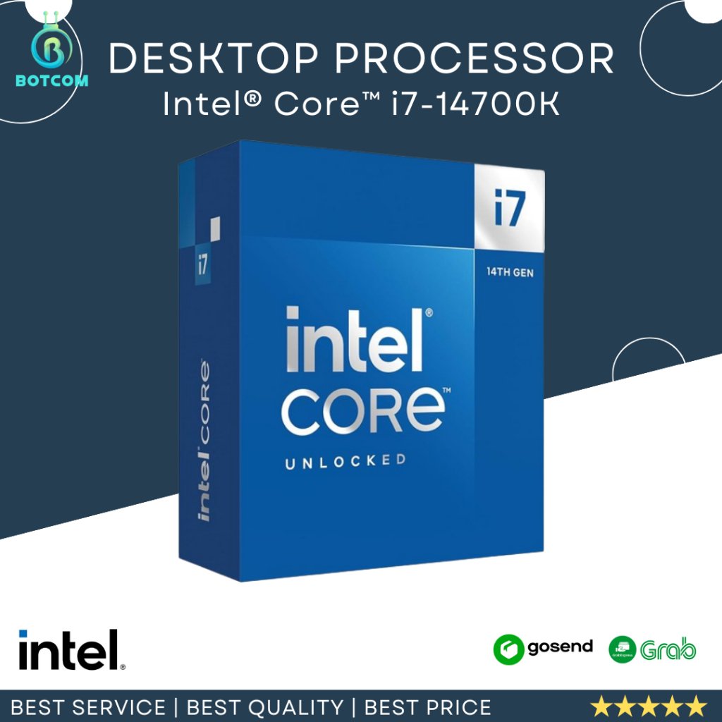 Jual INTEL CORE I7 14700K RAPTOR LAKE LGA1700 - 8 CORES 16 THREADS 3 ...
