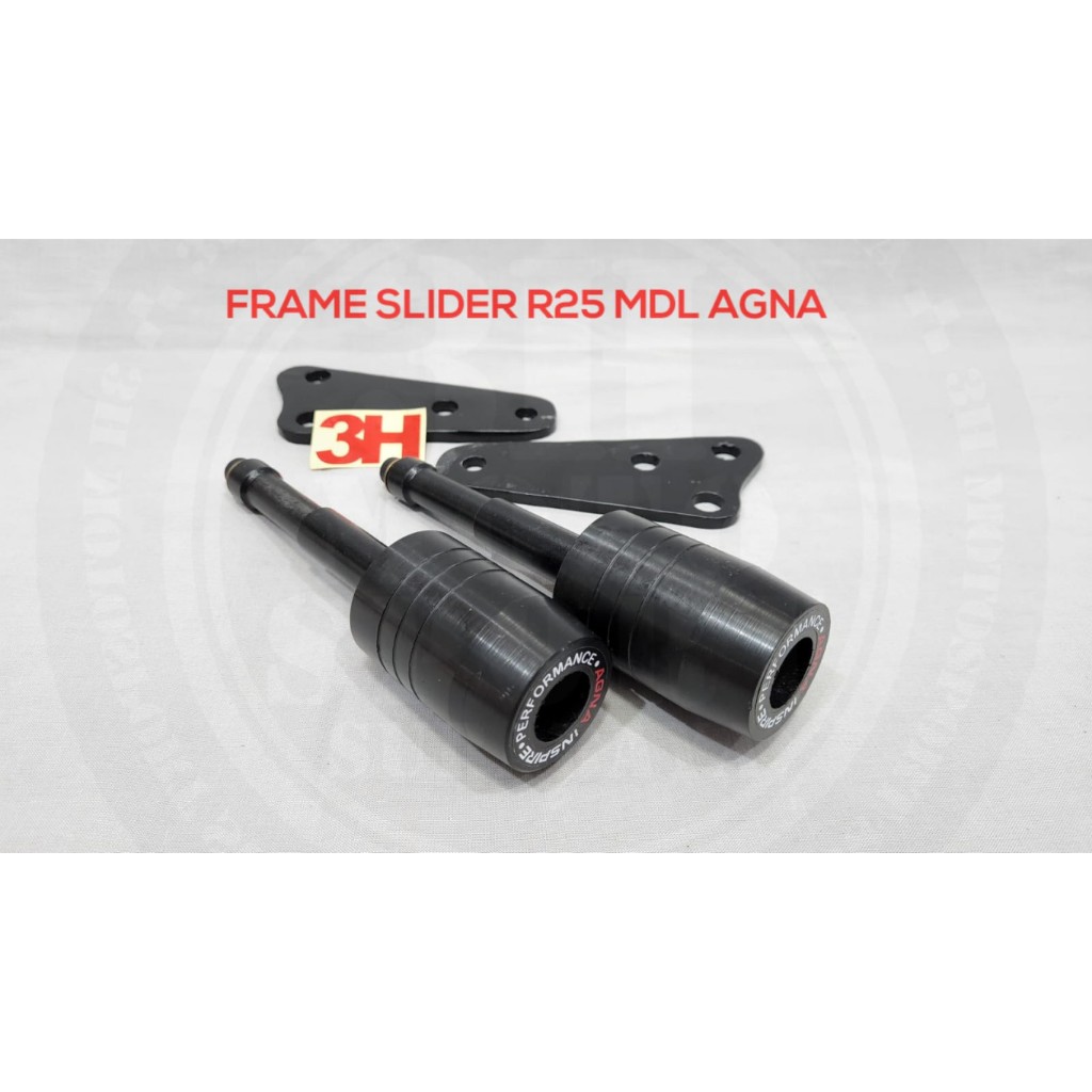Jual FRAME SLIDER R25 AGNA HITAM Shopee Indonesia