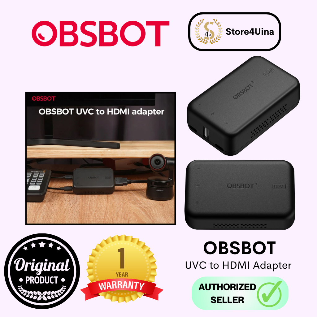 Jual OBSBOT UVC Camera to HDMI Adapter Untuk cam Shopee Indonesia