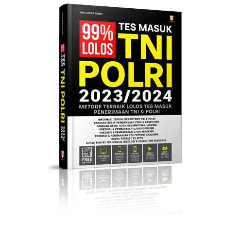 Jual Buku Panduan Belajar Bimbingan Soal Tes Masuk Tni Polri 2024 2025 ...