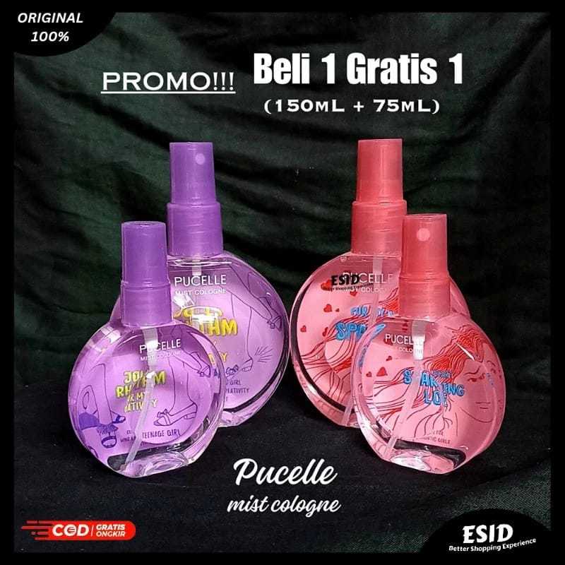 Jual Pucelle Mist Cologne 150 ml Free 75 ml | Shopee Indonesia