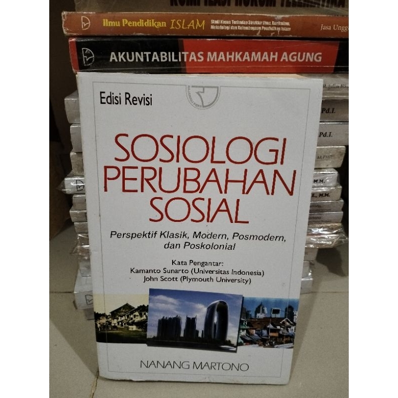 Jual SOSIOLOGI PERUBAHAN SOSIAL ( Perspektif Klasik, Modern,Posmodern ...