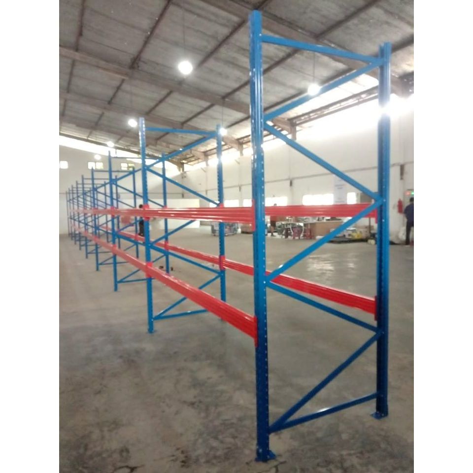 Jual RAK GUDANG PALLET KAPASITAS BEBAN 1 TON/LEVEL, SPR RACKING ...