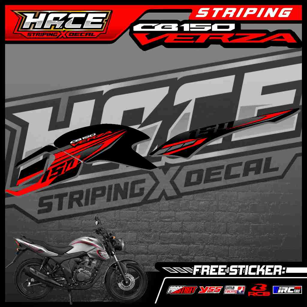 Jual 367 STRIPING STICKER CB 150 VERZA - STRIPING STICKER CB 150 VERZA ...