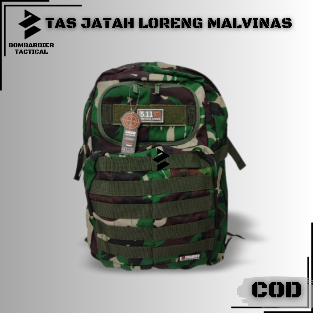 Jual Baru Tas Ransel Jatah TNI Tas Punggung Jatah TNI AD Tas Ransel ...