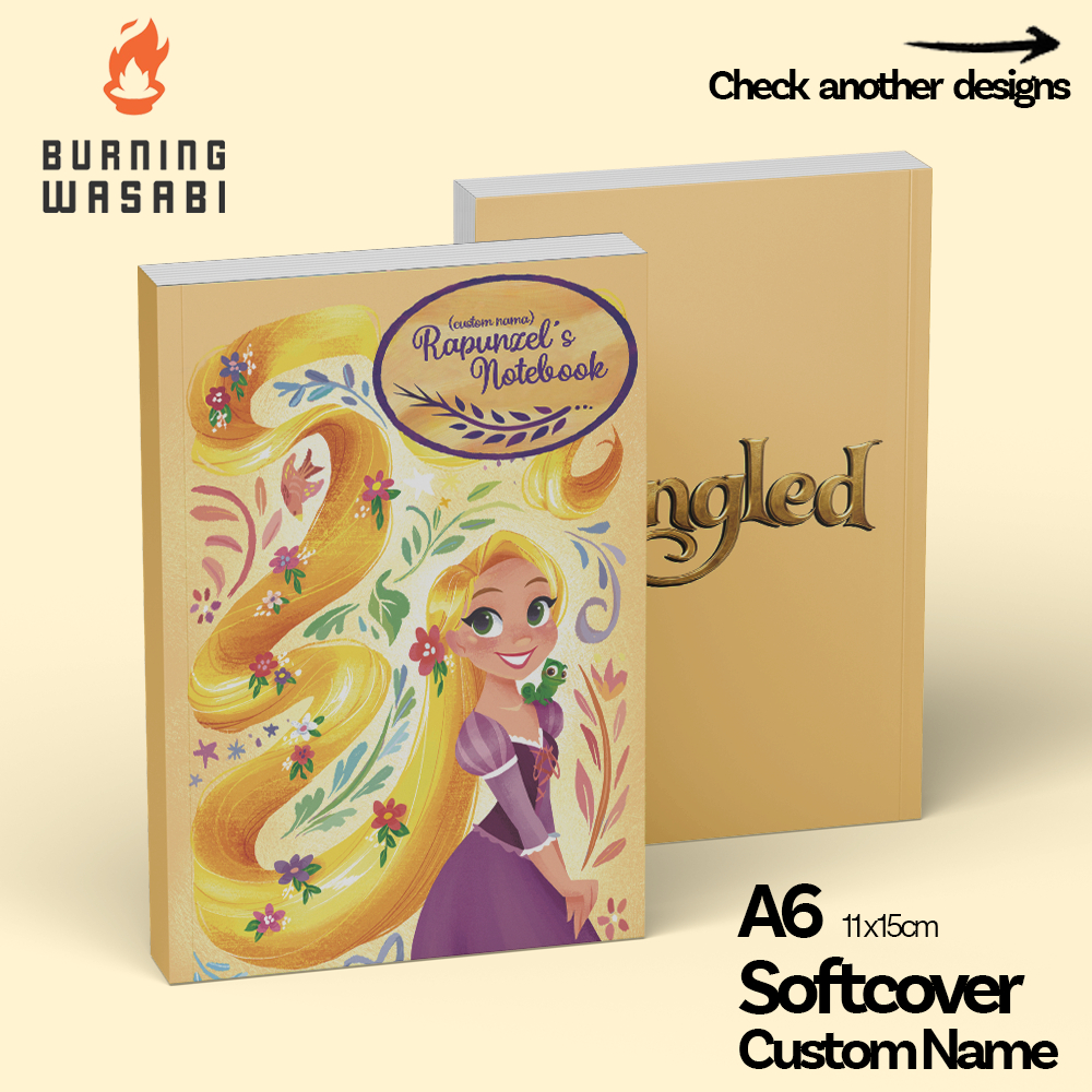 Jual Buku Saku Pocket Notebook Princess Rapunzel Disney Tangled ...