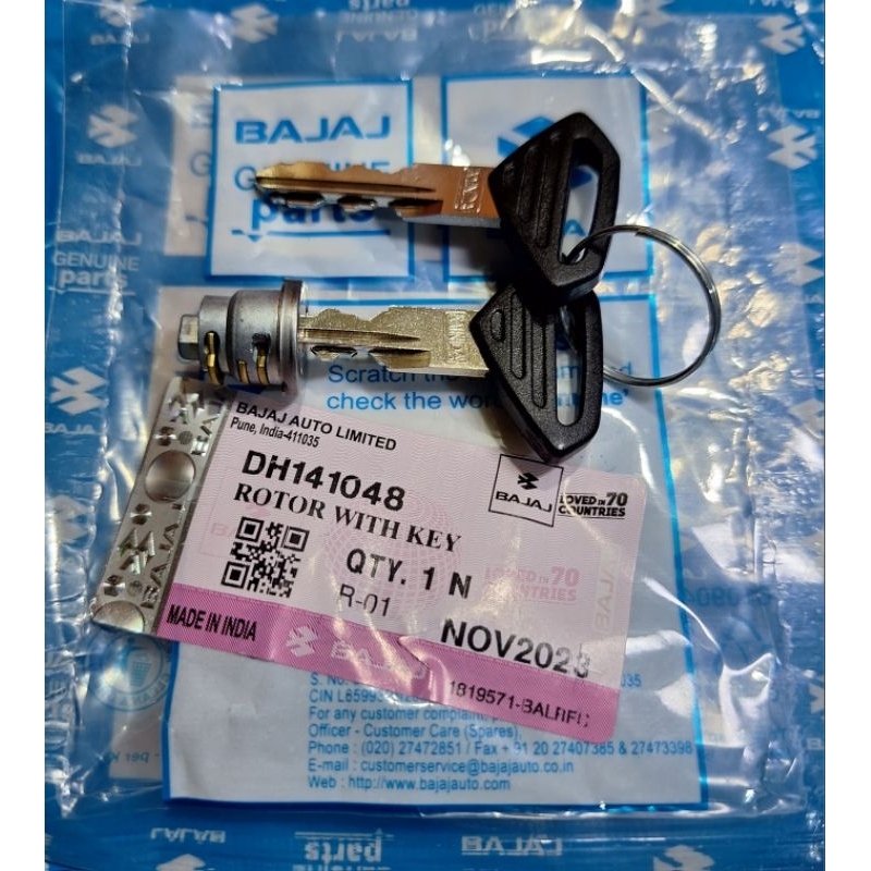 Ignition Lock Set Pulsar 150 Tank Lock Price Spark Minda Ignition