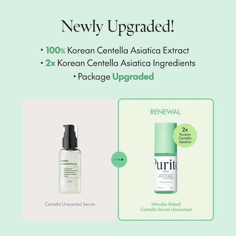 Jual Ready New Packaging [FULL SIZE] PURITO Seoul- Centella Unscented ...