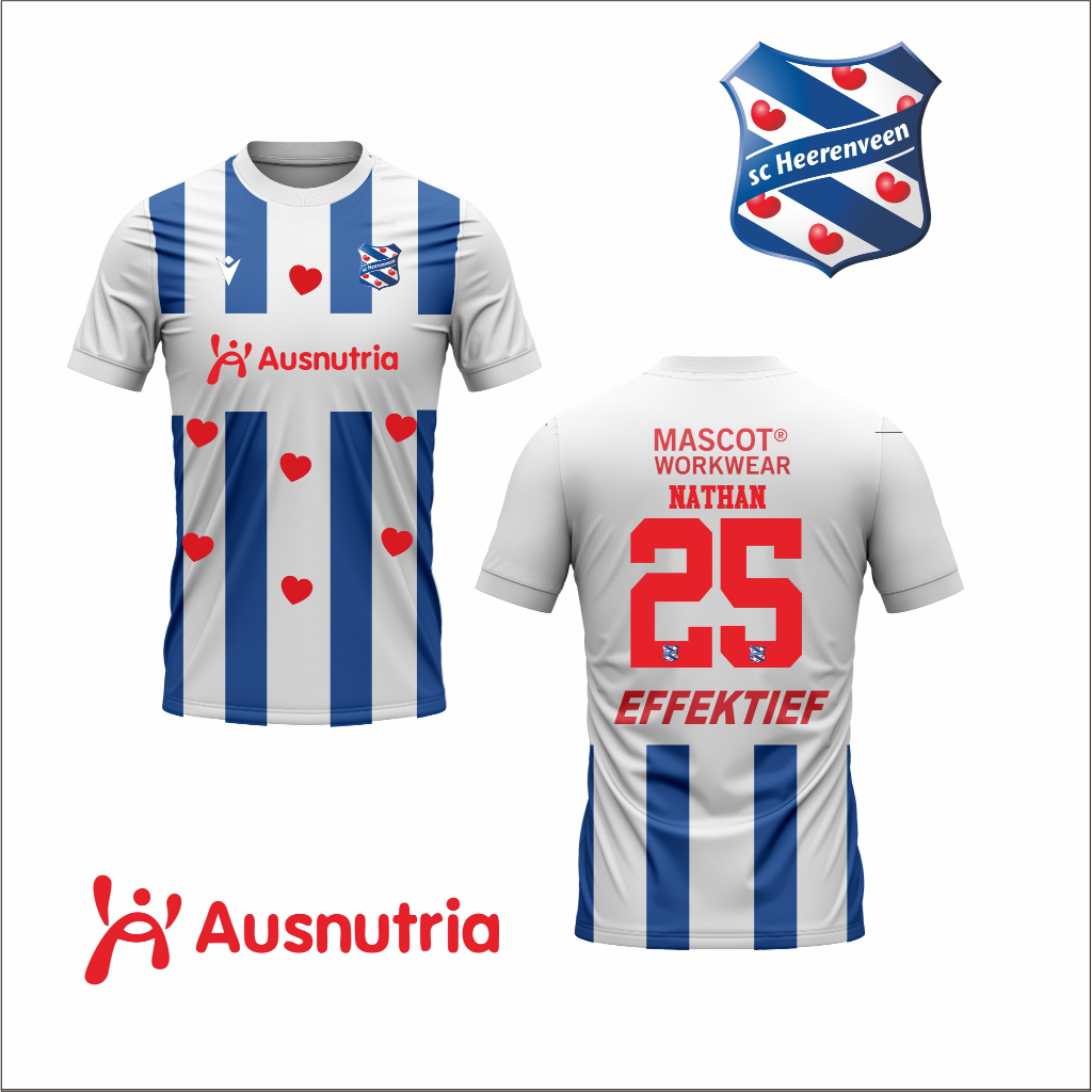 JERSEY SC HEERENVEEN FULL PRINT NATHAN Tjoe A On