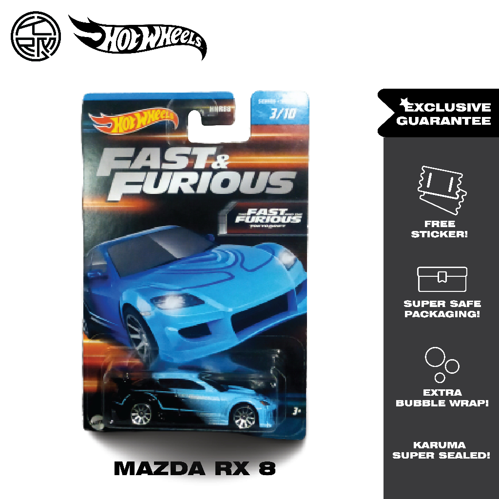 Jual Hotwheels fast furious mazda rx8 | Shopee Indonesia