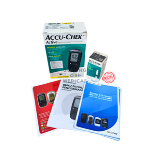 Jual Alat Accucheck Gula Darah Active Blood Glucose Meter + 25 Strip 