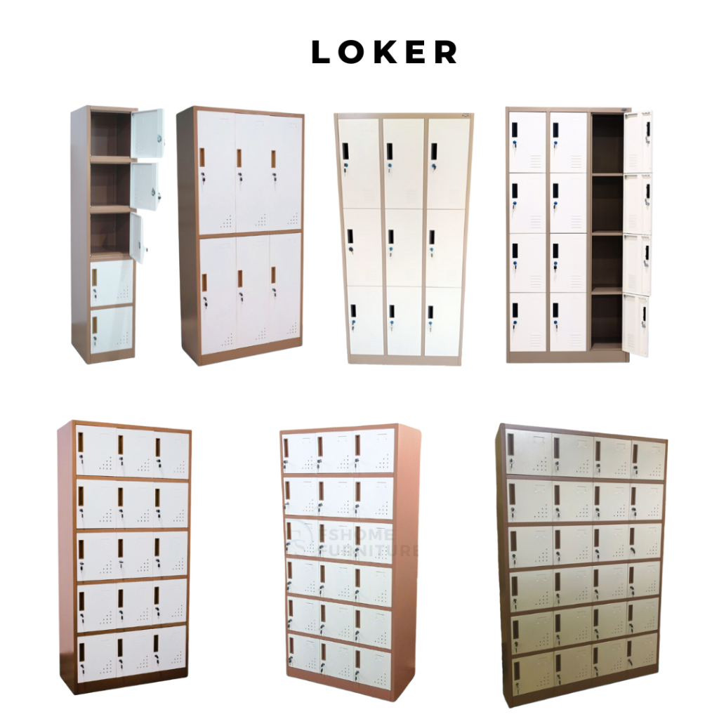 Jual Loker Besi | Brangkas Kantor | Loker 5,6,9,12,15,18,24 Pintu ...