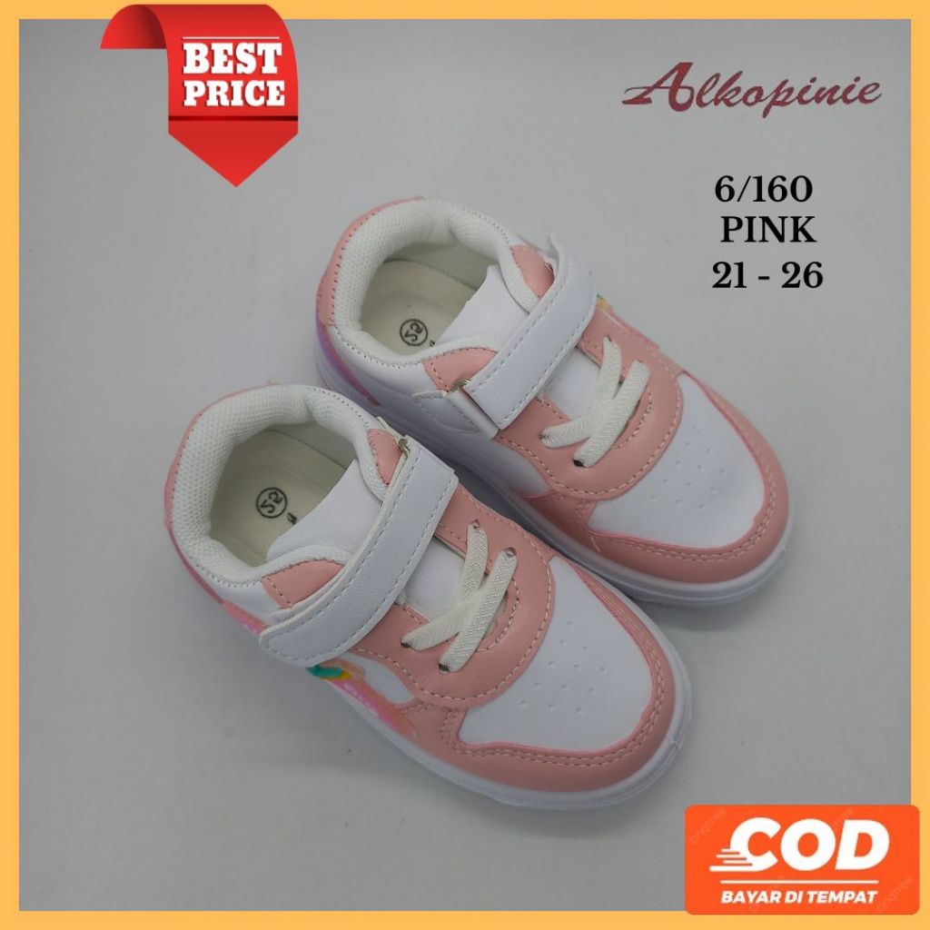 Jual Sepatu Anak Perempuan Balita Spatu Anak Cewek Wanita Sneaker