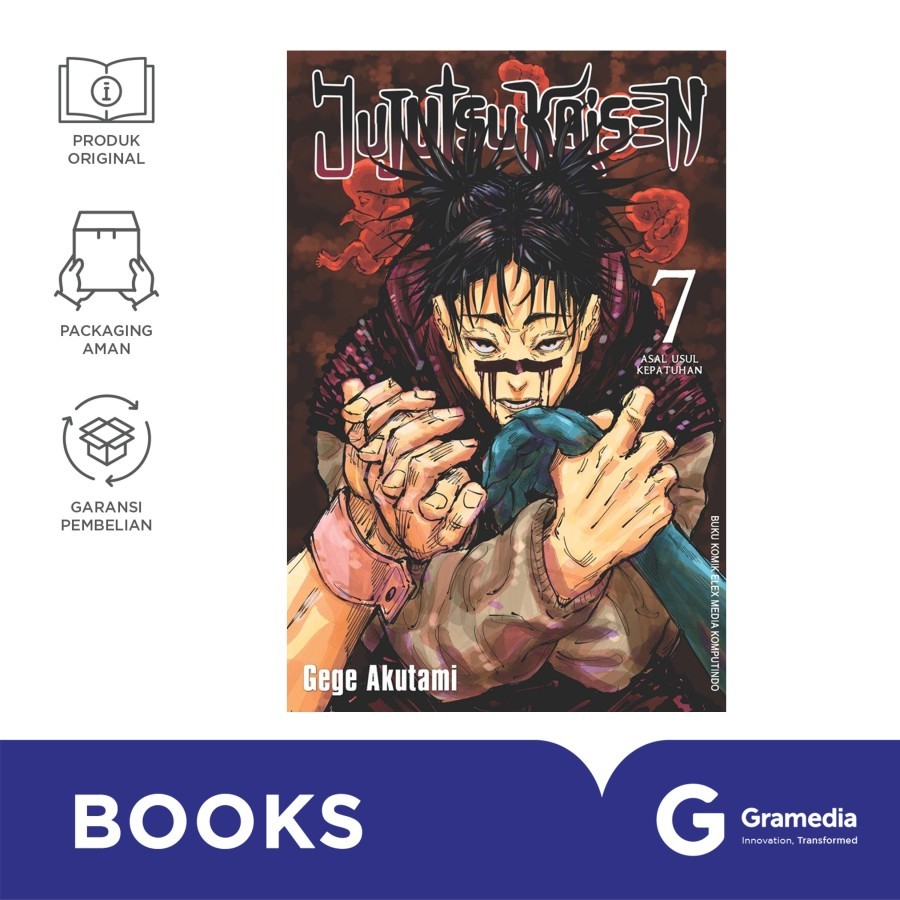 Jual Gramedia MKG - Komik Jujutsu Kaisen 7 - Gege Akutami | Shopee ...