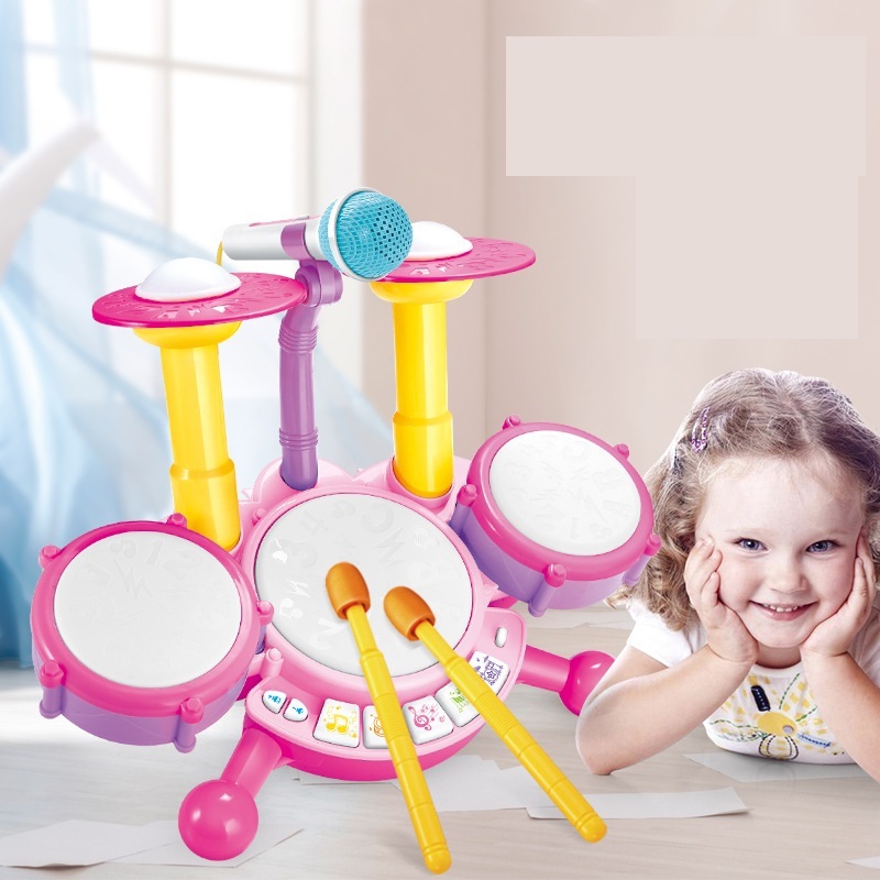 Jual BABY musical 2024 Mainan Edukasi Anak Drum Set JAZZ Mainan