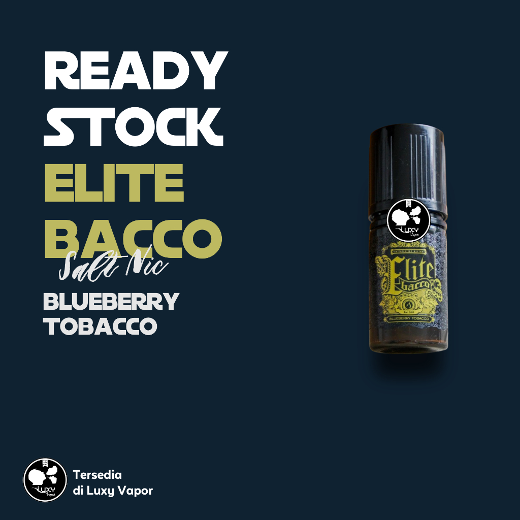 Jual Elite Bacco Salt Nic Liquid | Shopee Indonesia
