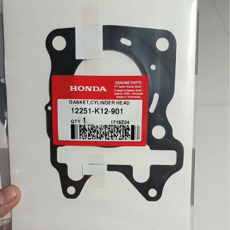 Jual 12251K12901 Perpak Paking Kop Gasket Cylinder Head Vario 125 Old