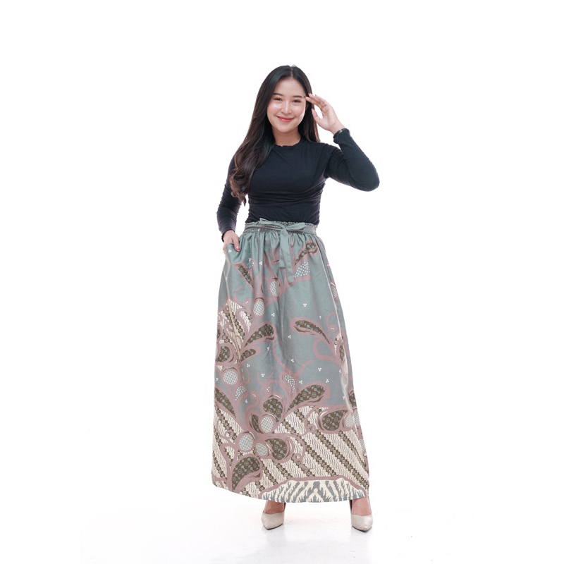 Jual Rok Batik Panjang Dewasa Rok Payung Wanita Klok Motif Terbaru Shopee Indonesia 1112