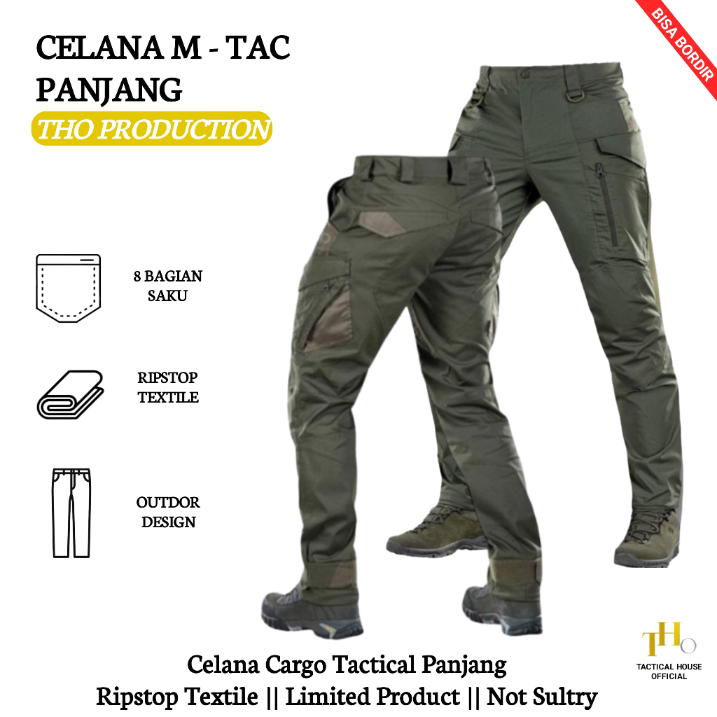 Jual Celana Tactical M Tac Model Terbarumtaccelana Cargo Panjang