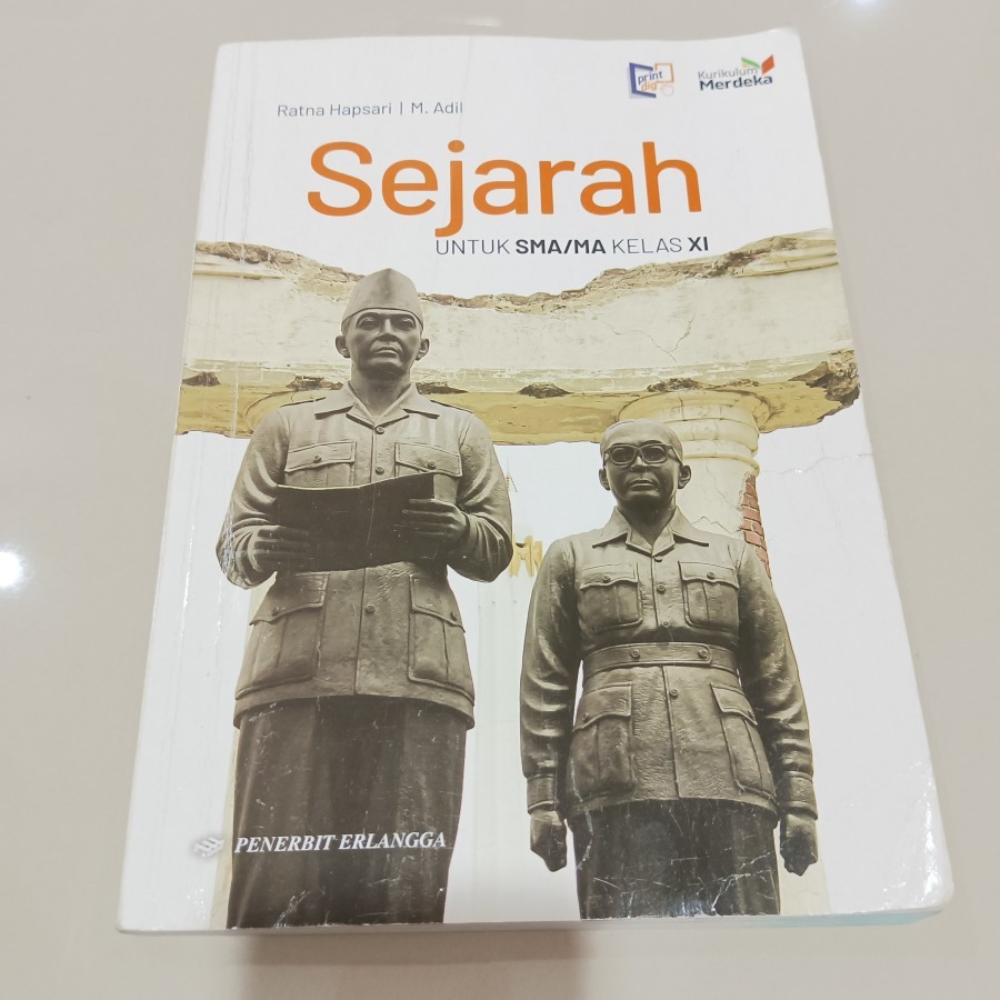 Jual Buku Sejarah Kurikulum Merdeka Kelas Xi Sma Erlangga 