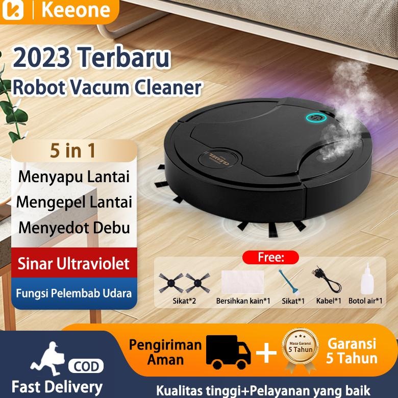 Jual GOGOGO Robot Vacum Cleaner 5 In 1 Portable Penyedot Debu Rumah ...