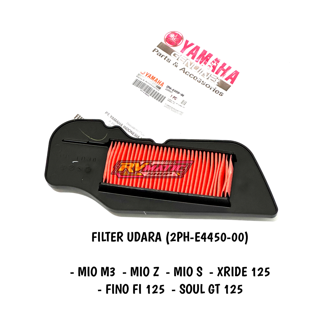 Jual FILTER UDARA MIO M3 MIO Z MIO S XRIDE 125 SOUL GT 125 FINO FI 125