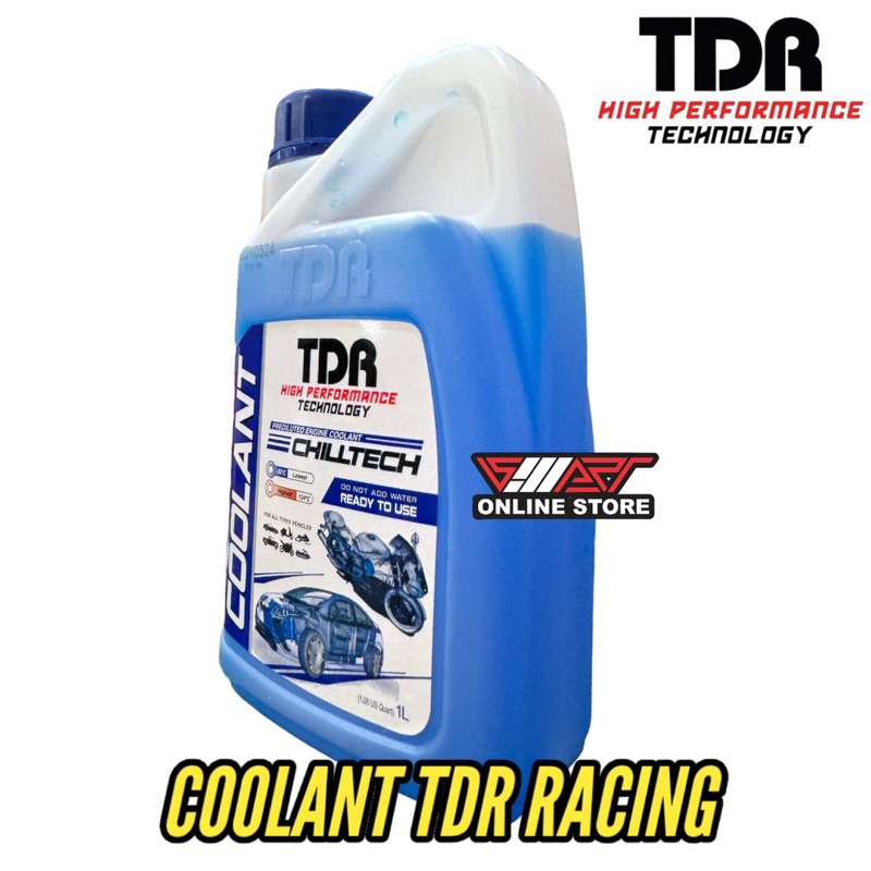 Jual COOLANT TDR RACING 1 LITER / AIR RADIATOR TDR RACING | Shopee ...