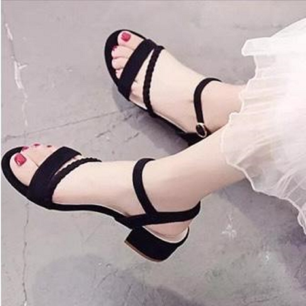 Harga sandal high heels clearance