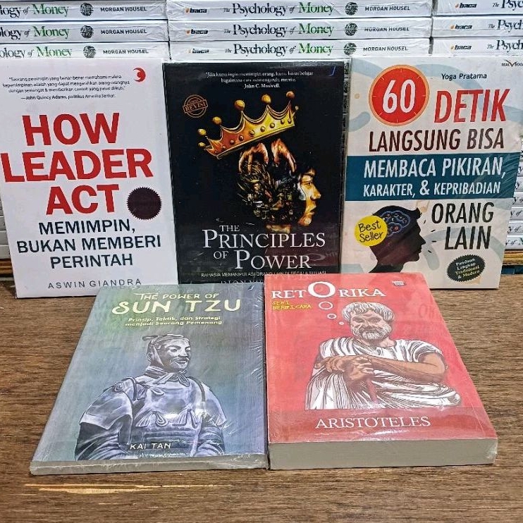 Jual Paket 5 Buku How Leader Act The Principle Of Power 60 Detik