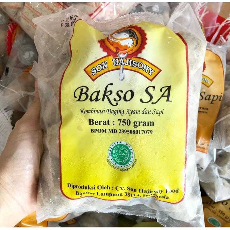 Jual Bakso Sony SA Asli Lampung Original + Bumbu | Shopee Indonesia