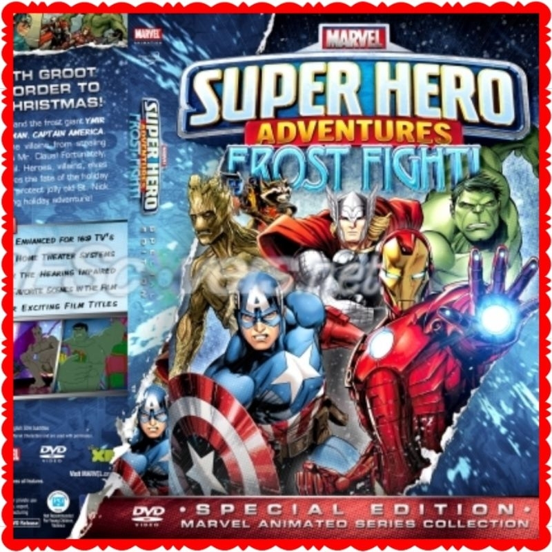 Jual KASET FILM ANAK ANAK KARTUN MARVEL SUPER HERO ADVENTURES FROST ...