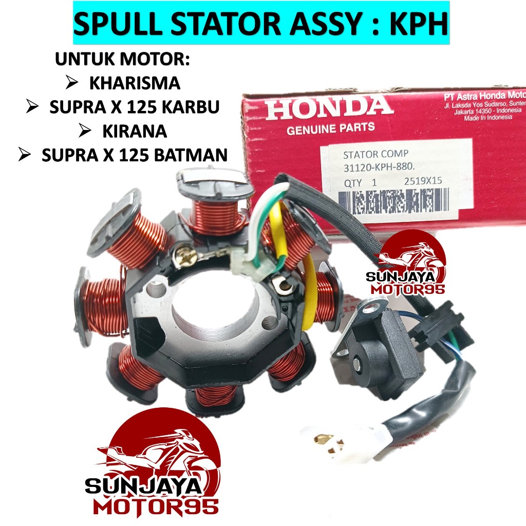 Jual Spul Spull Assy SET FULSER Supra X 125 KHARISMA REVO LAMA Kirana KPH KTL Shopee