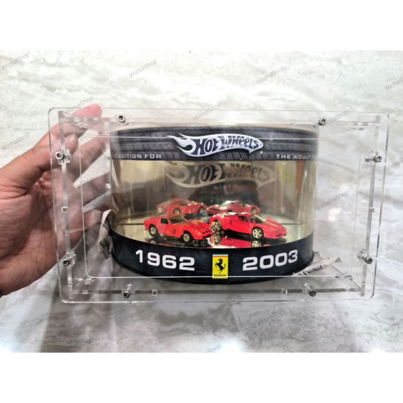 Jual Hot Wheels Oil Can Ferrari 250 GTO dan Enzo 1962 2003 free