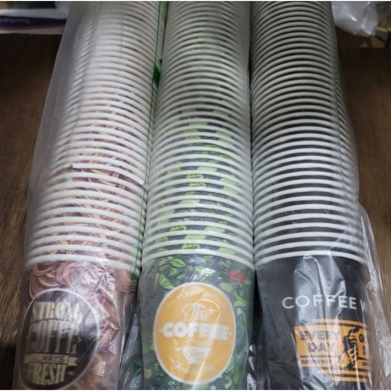 Jual paper cup gelas kertas 8 oz bagus untuk kopi dan minuman lainnya ...