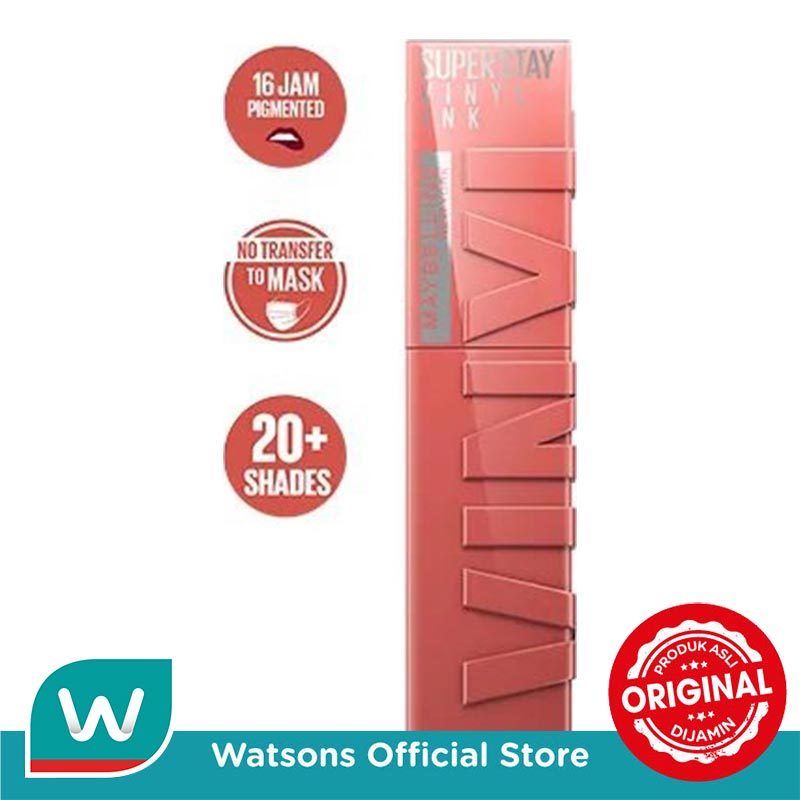 Jual Maybelline Super Stay Vinyl Ink 180 Tenacious | Shopee Indonesia