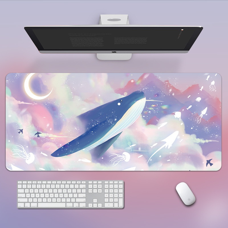 Jual Ori Icupplier Premium Mouse Pad Gaming 80x30cm Ketebalan 3mm Motif Kartun Lucu Waterproof 5008