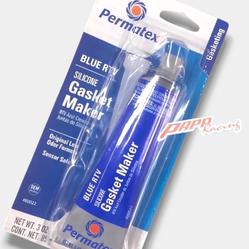 Jual Lem Permatex blue permatex RED RTV SILICONE LEM GASKET 85gram ...
