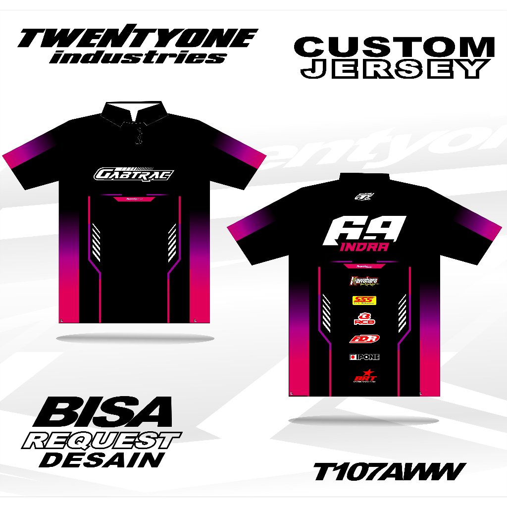 Jual JERSEY RACING - jersey racing custom full printing jersey bisa ...
