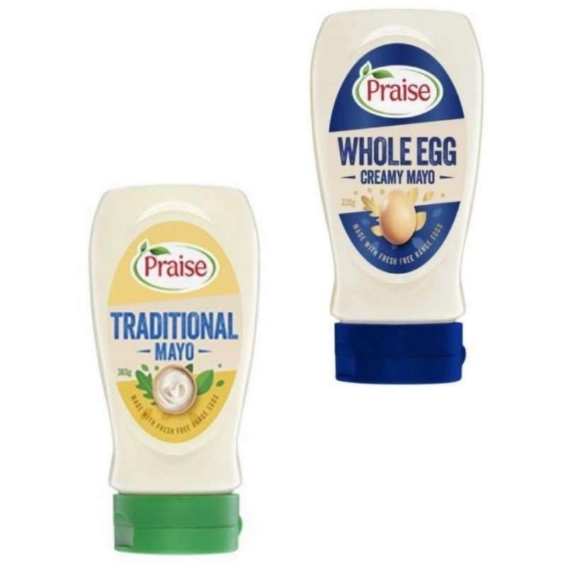 Jual Praise Tradidtional Mayonaise Whole Egg Creamy Mayo Mayonais Salad Bumbu Sayur Shopee