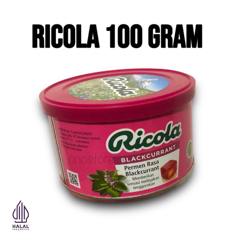 Jual Permen Ricola 100 gram Swiss Herb Candy | Shopee Indonesia