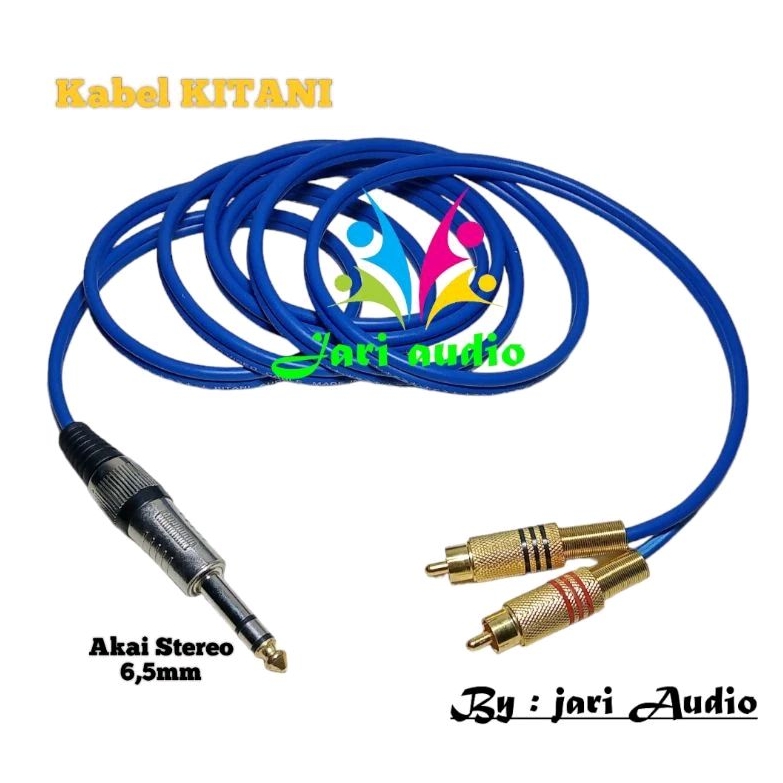 Jual Kabel Audio Jack Akai Trs To Rca Kabel Kitani Cm S D