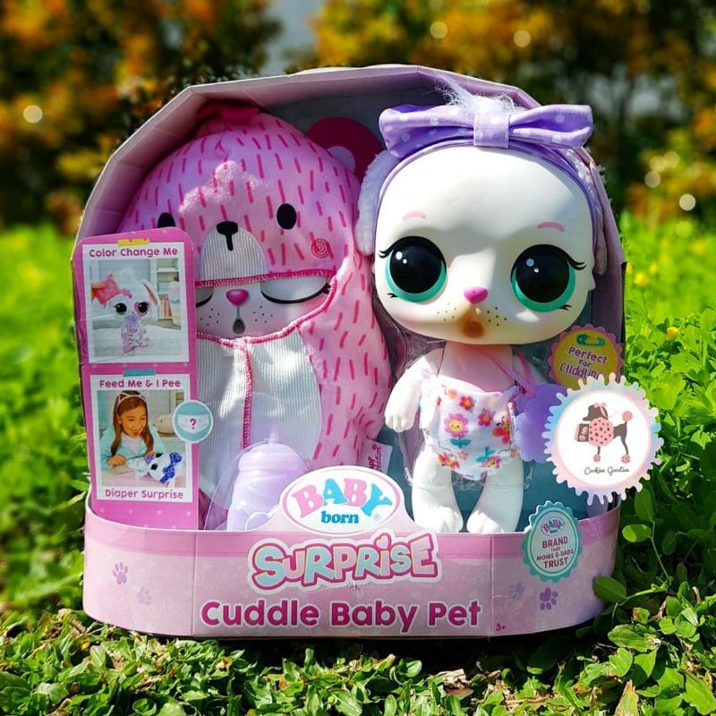 Jual Baby Born Surprise Cuddle Baby Pet - Bunny | Shopee Indonesia